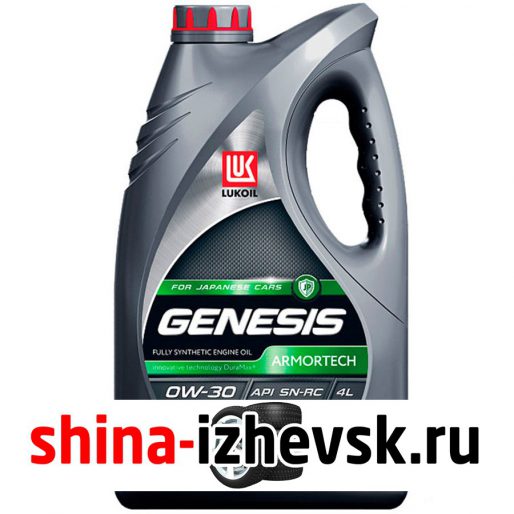 Моторное масло для автомобиля Lukoil Genesis Armortech JP 0W30 4л. в Ижевске